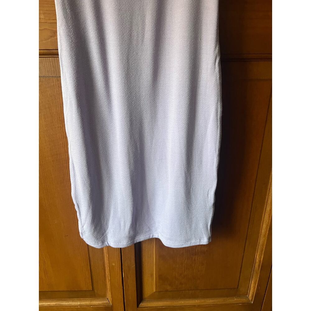 NWT Naked Wardrobe Baby Mama Women's Tank Mini Dress Racerback Purple Size S - Picture 5 of 9
